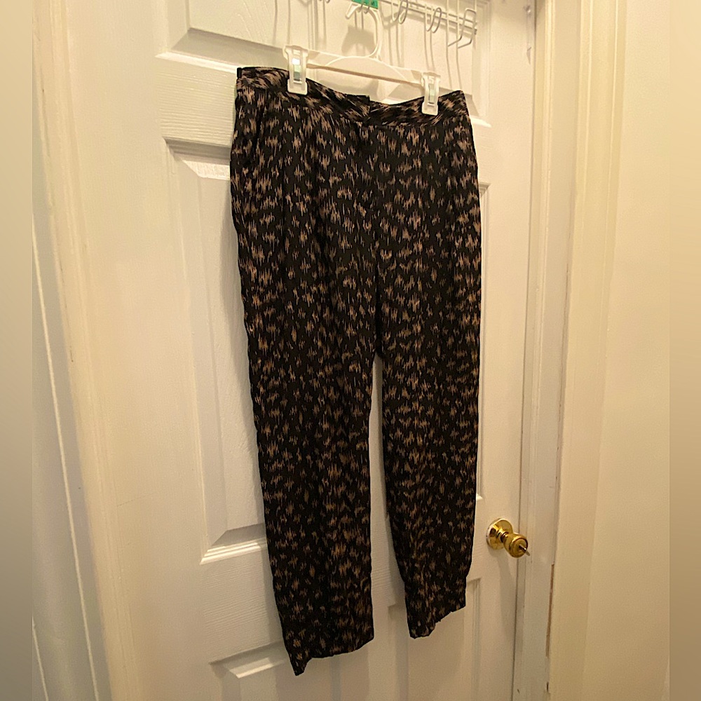 Silence and Noise Size 8 patterned pants